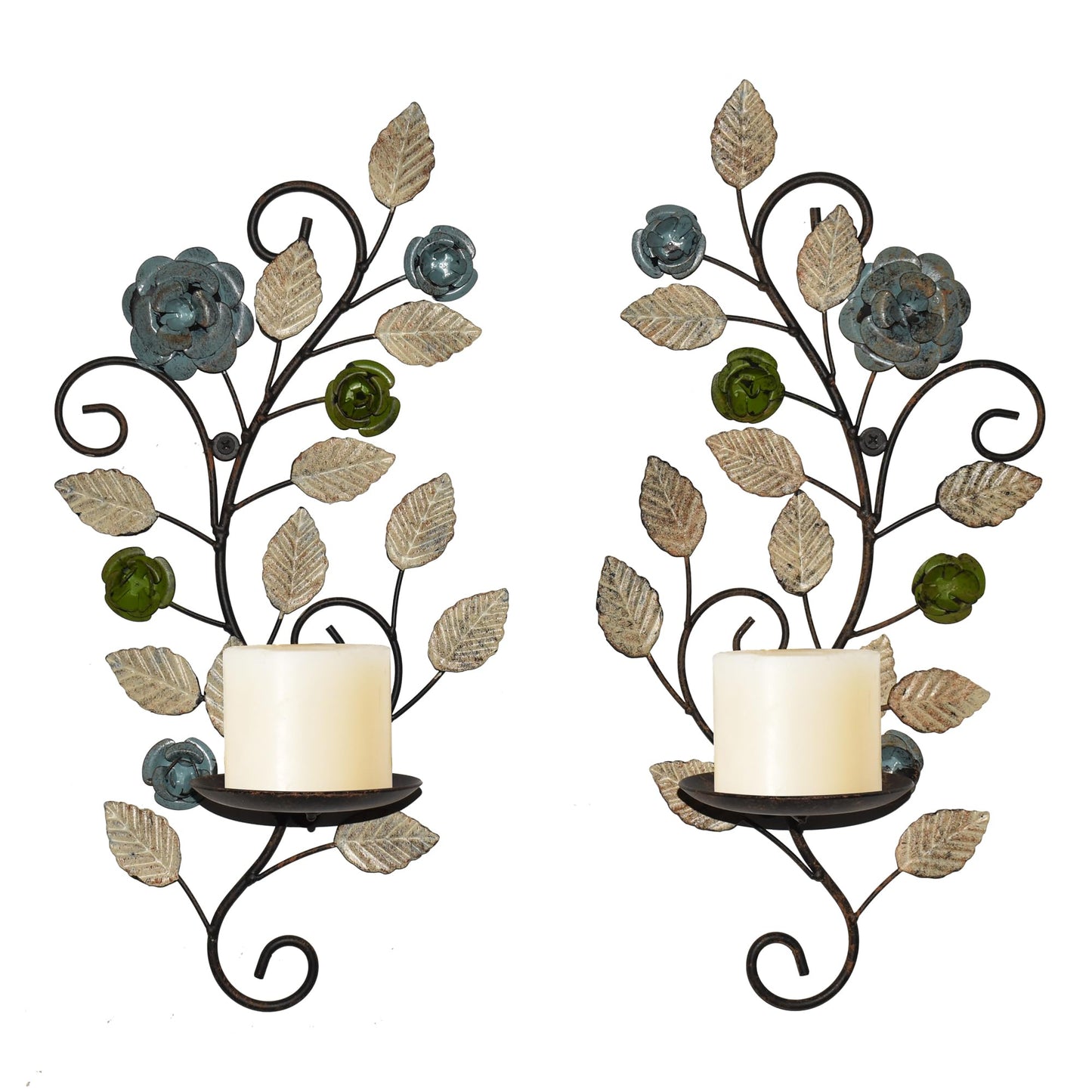 Decorative Wall Candle Holder Set
