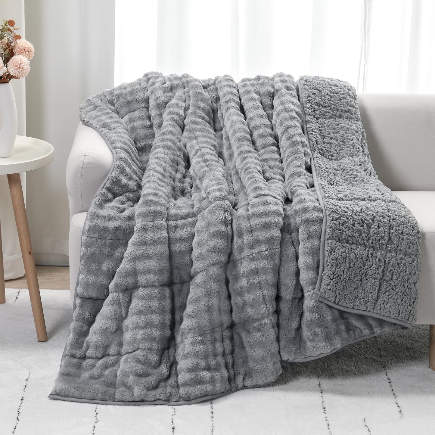 Heavy Weighted Blanket with Ceramic Beads