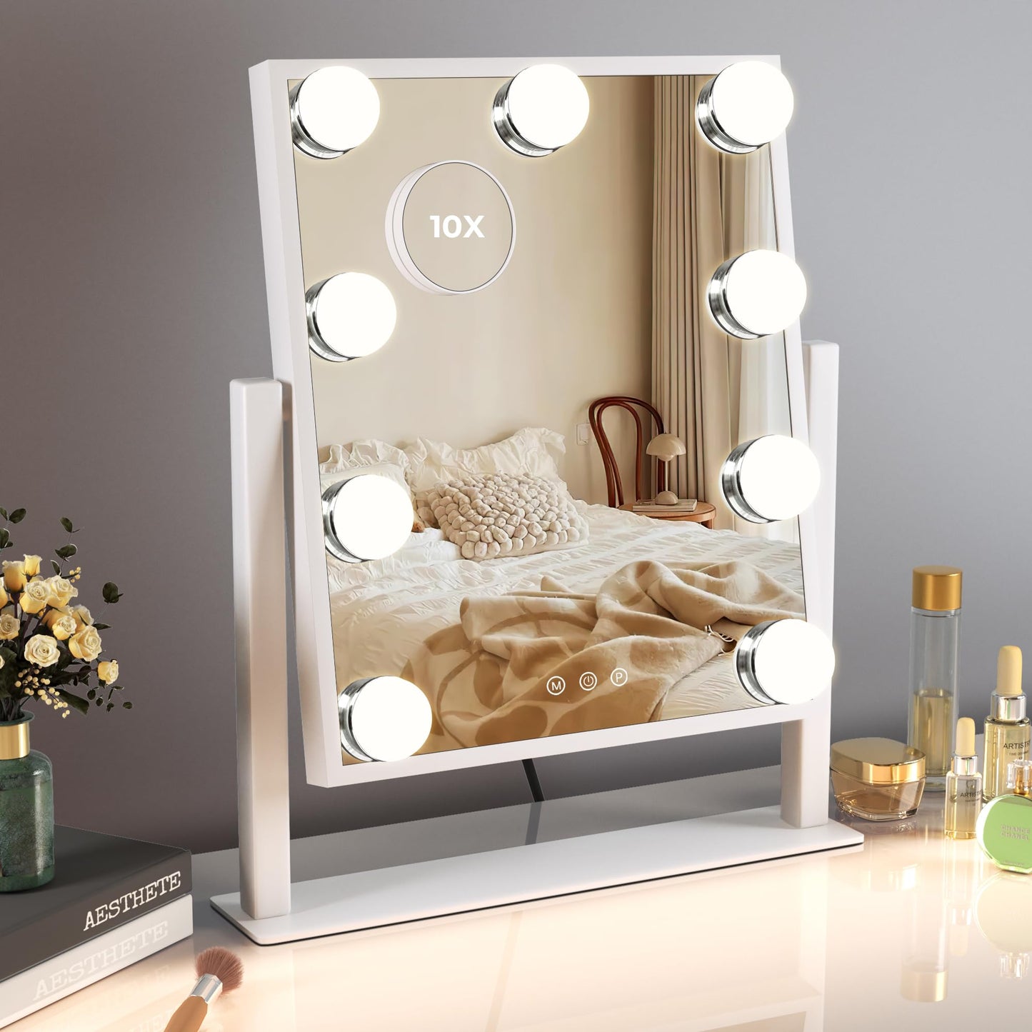 Hollywood Makeup Mirror with Lights