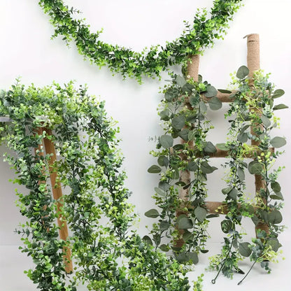 Artificial Eucalyptus Garland for Indoor Outdoor Decor