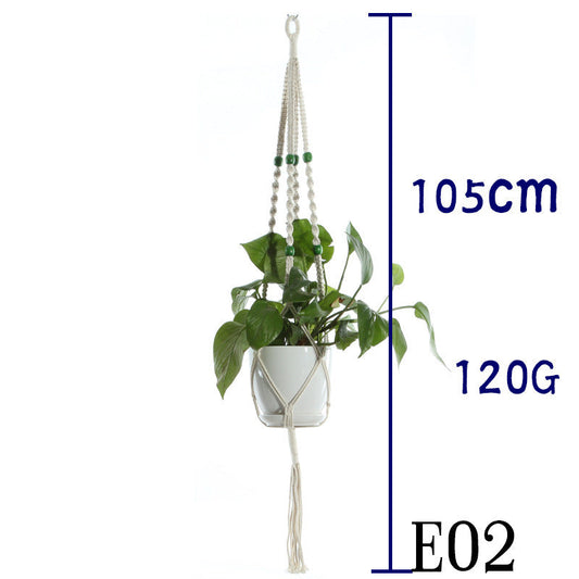 Hanging Basket Cotton Rope Plant Hanger