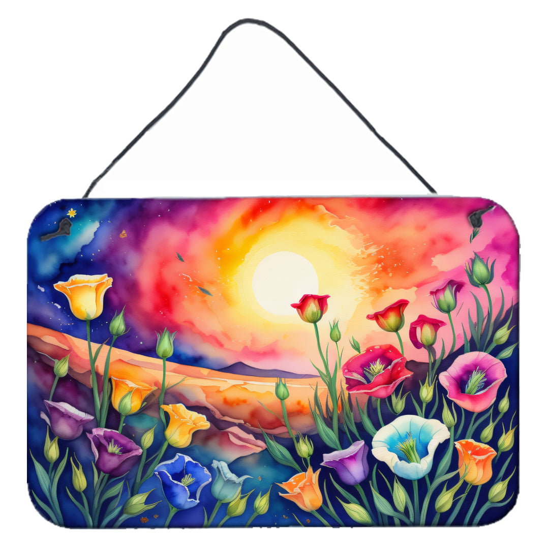 Lisianthus in Color Wall or Door Hanging Prints