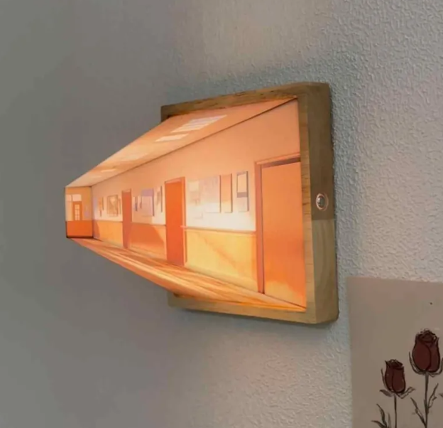 Minimalist Geometric Night Light