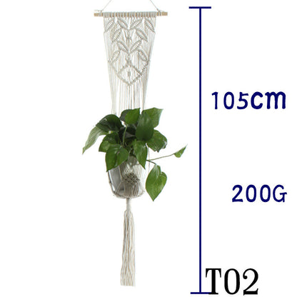 Hanging Basket Cotton Rope Plant Hanger