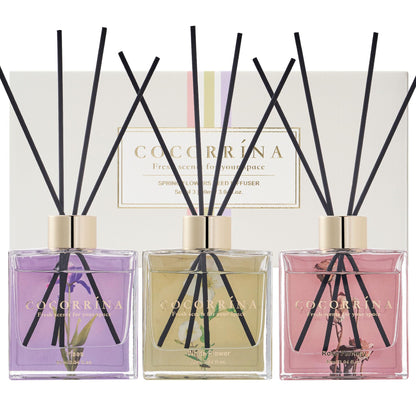 Reed Diffuser Set for Bathroom and Office