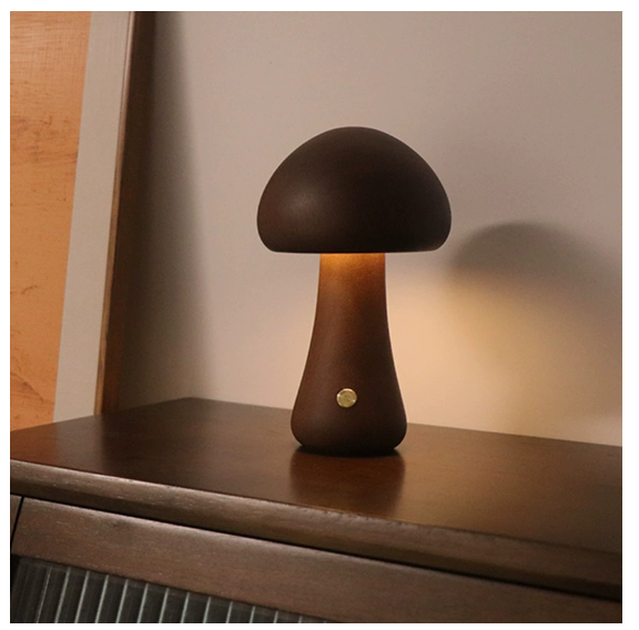 Decorative Mushroom Bedside Lamp