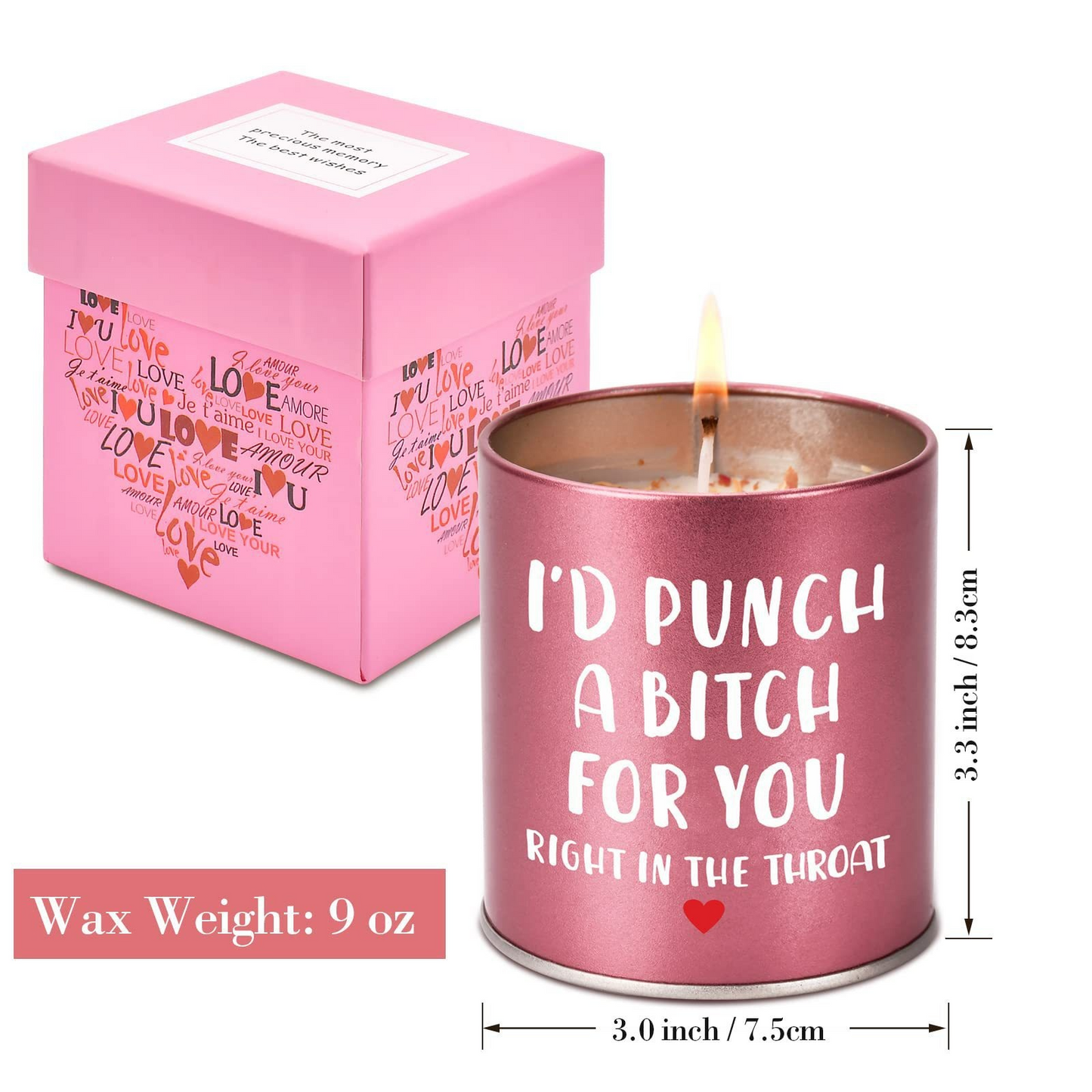 3 Wick Scented Candle for Home