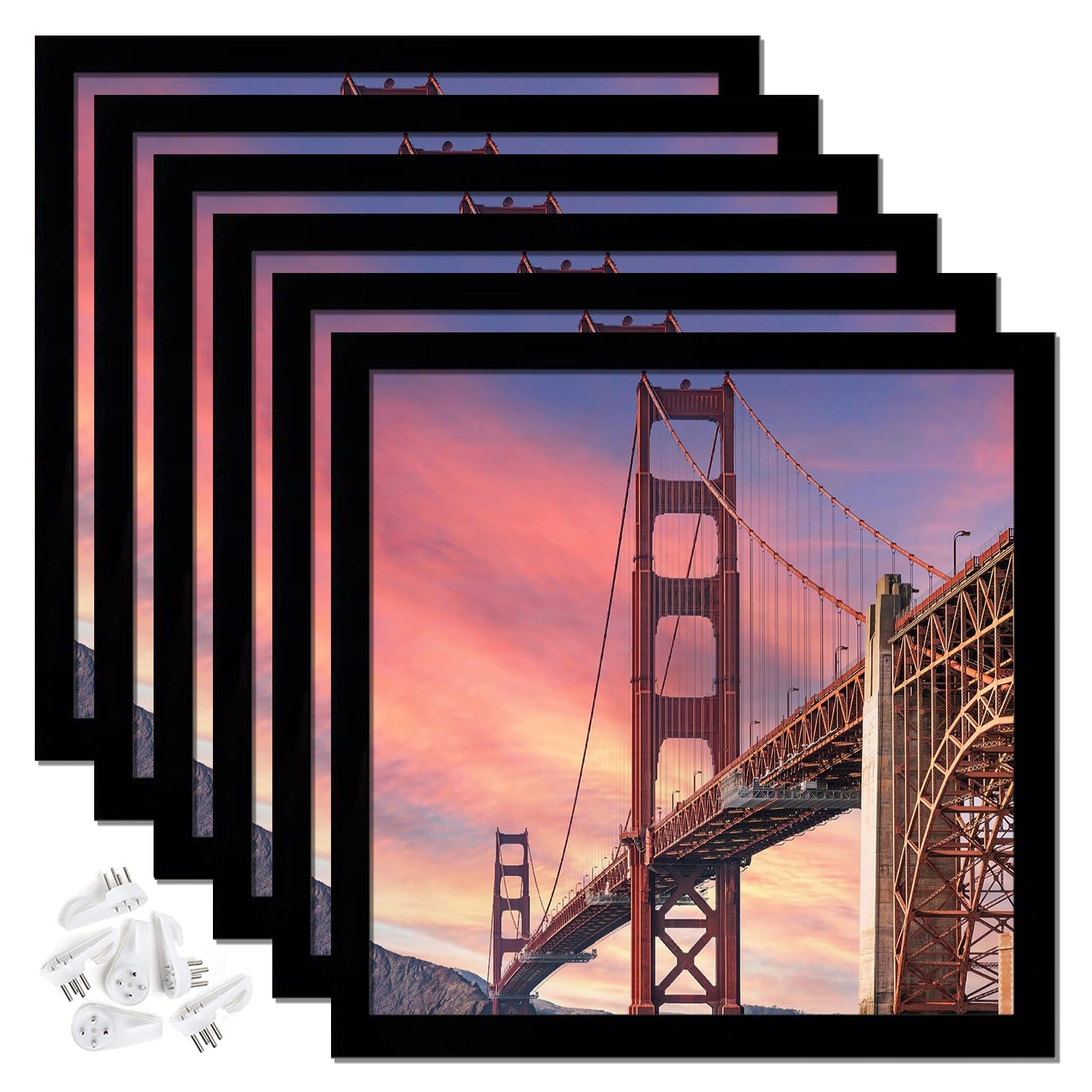 9x9 Square Picture Frames Set