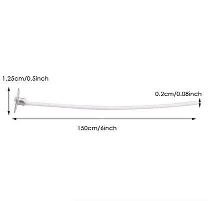 6 Inch Candle Wicks for DIY Candles
