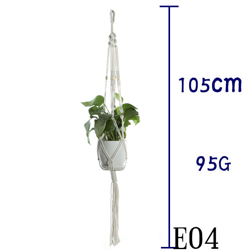 Hanging Basket Cotton Rope Plant Hanger