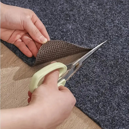 Flower & Letter Decor Non-Slip Indoor Doormat 1pc