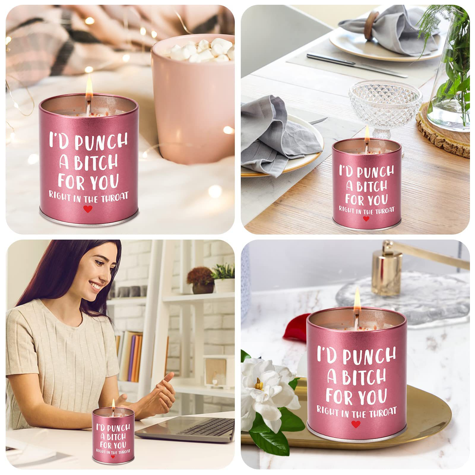 3 Wick Scented Candle for Home