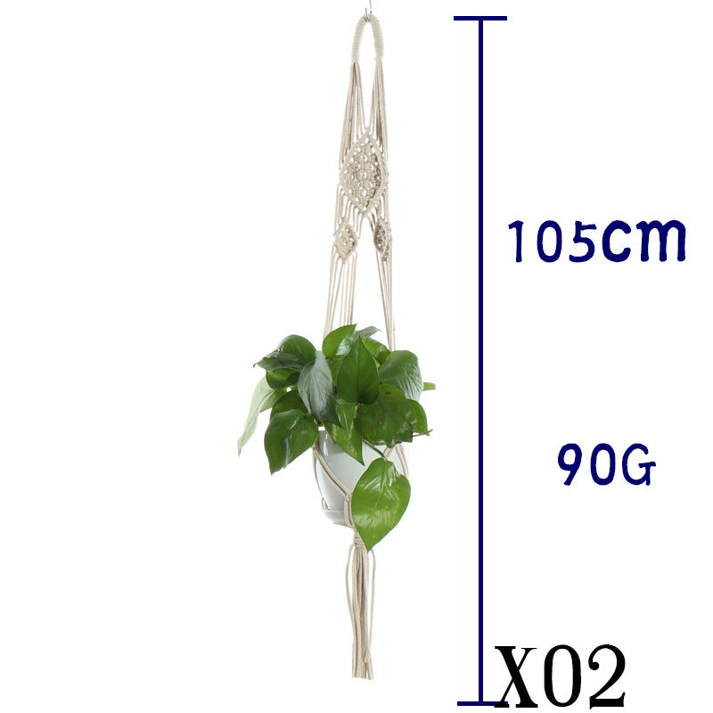 Hanging Basket Cotton Rope Plant Hanger