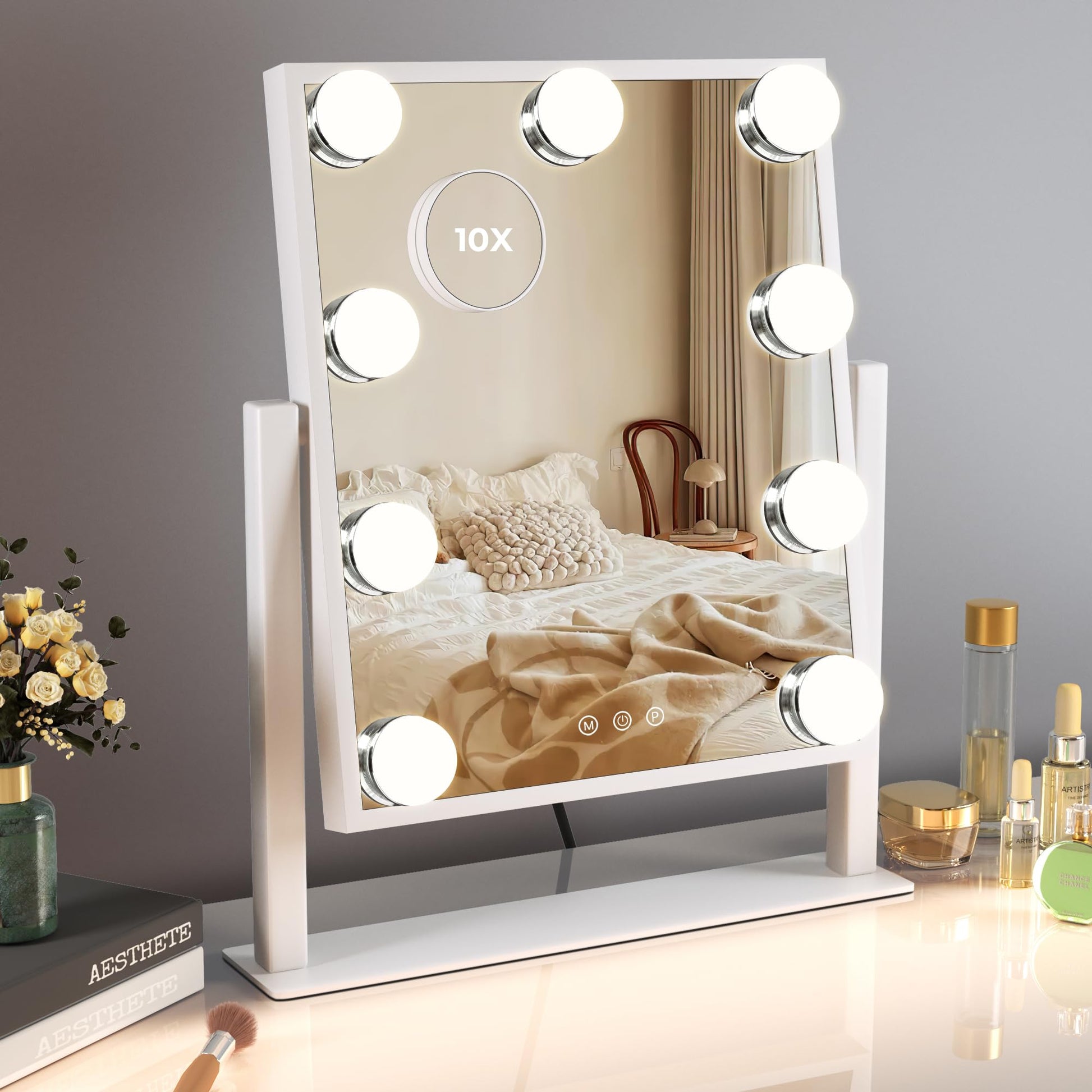 Hollywood Makeup Mirror with Lights