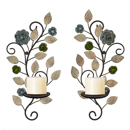 Decorative Wall Candle Holder Set