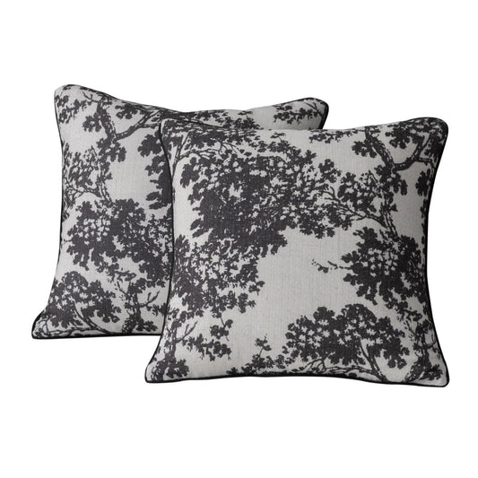 Vintage Floral Throw Pillow Covers 18x18