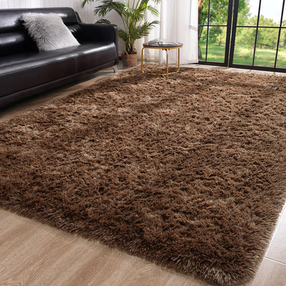 8x10 Fluffy Area Rug for Living Room