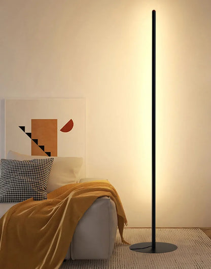 Dimmable LED Corner Floor Lamp
