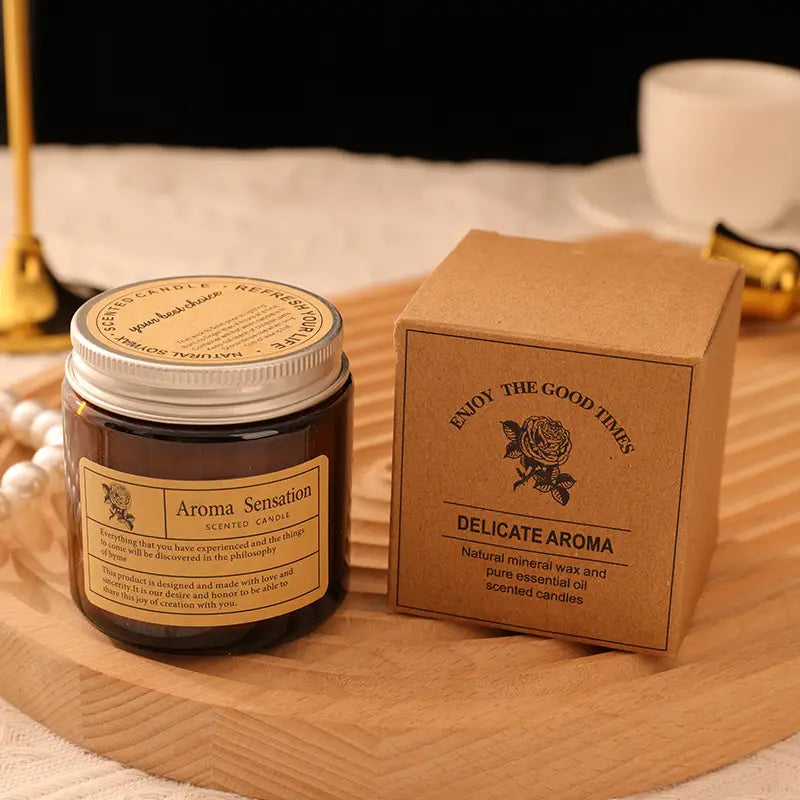Scented Soy Wax Candle Gift for Women 1 Piece