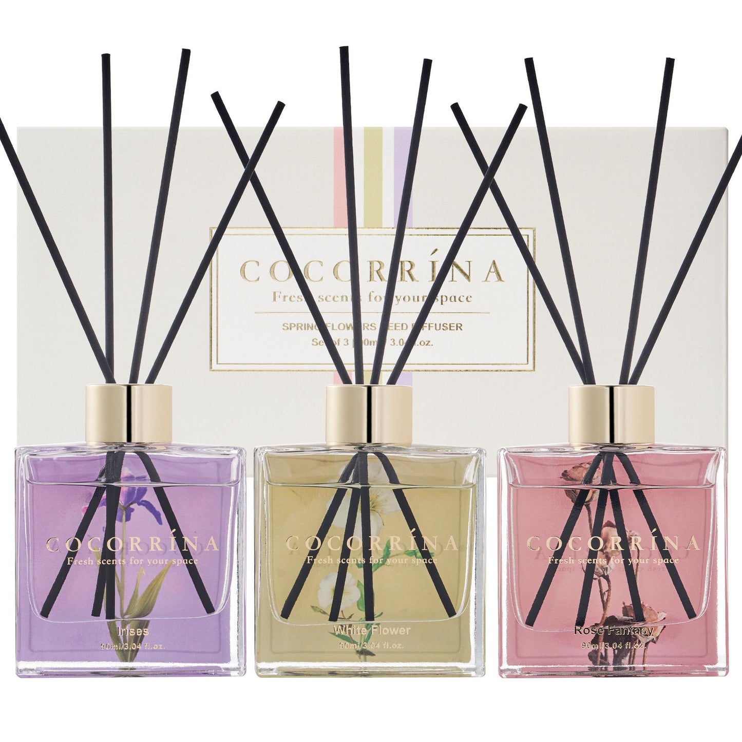 Reed Diffuser Set for Bathroom and Office