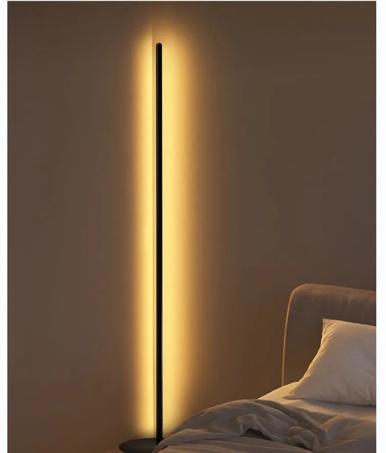 Dimmable LED Corner Floor Lamp