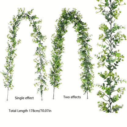 Artificial Eucalyptus Garland for Indoor Outdoor Decor