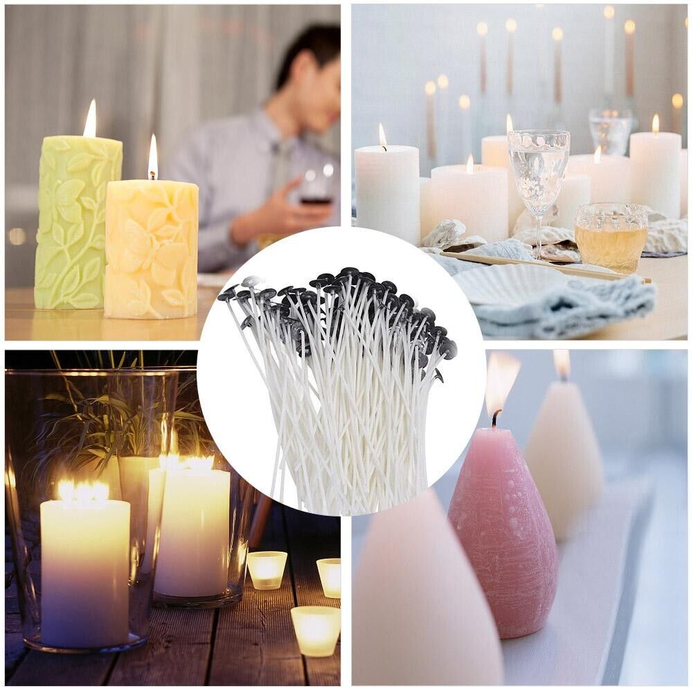 6 Inch Candle Wicks for DIY Candles