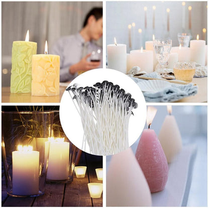 6 Inch Candle Wicks for DIY Candles