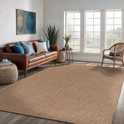 Indoor Outdoor Farmhouse Jute Rug