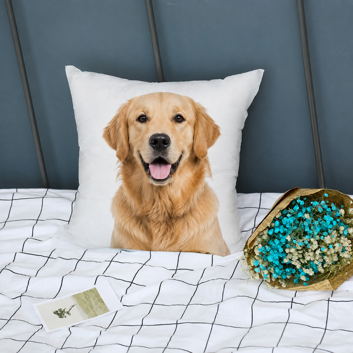 Custom 3D Pet Photo Pillow - DIY Design